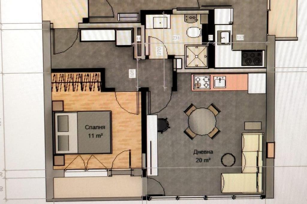 Topaz Beachfront Apartment Варна Екстер'єр фото